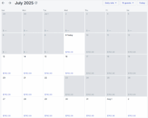 Availability and Calendar Management for VR